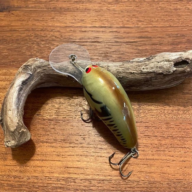 H & T Balsa Custom Crankbait HT2D--Mint in box!