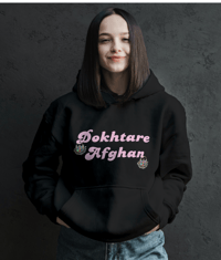 Image 1 of Afghan Girl "Dokhtare Afghan" Hoodie 