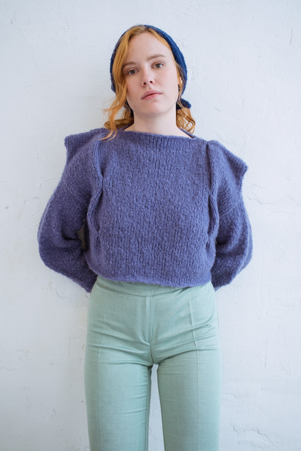 Leila Sweater - Indigo