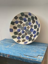 Image 1 of Serving Bowl in Multi Check 