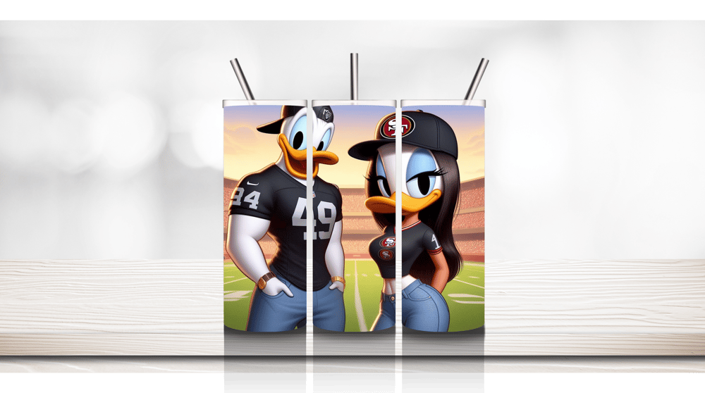 Image of Football Tumblers