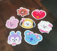 Image 3 of [STICKERS] Coquette BT21 Set