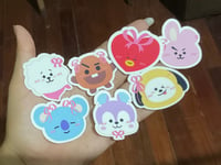 Image 2 of [STICKERS] Coquette BT21 Set