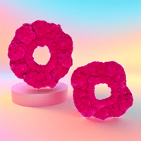 Image 1 of Soft Yarn Scrunchies 