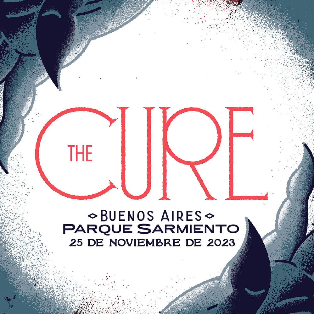 Image of The Cure Concert Poster