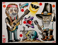 Image 1 of Outlaw Country Stars Flash Sheet