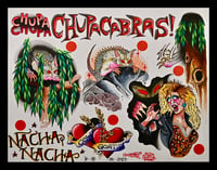 Image 1 of Chupacabras! Flash Sheet