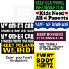 ROB WALMART SINGLE BUMPERSTICKERS