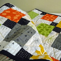 Image of Modern Zen Chic Lap or Baby Quilt