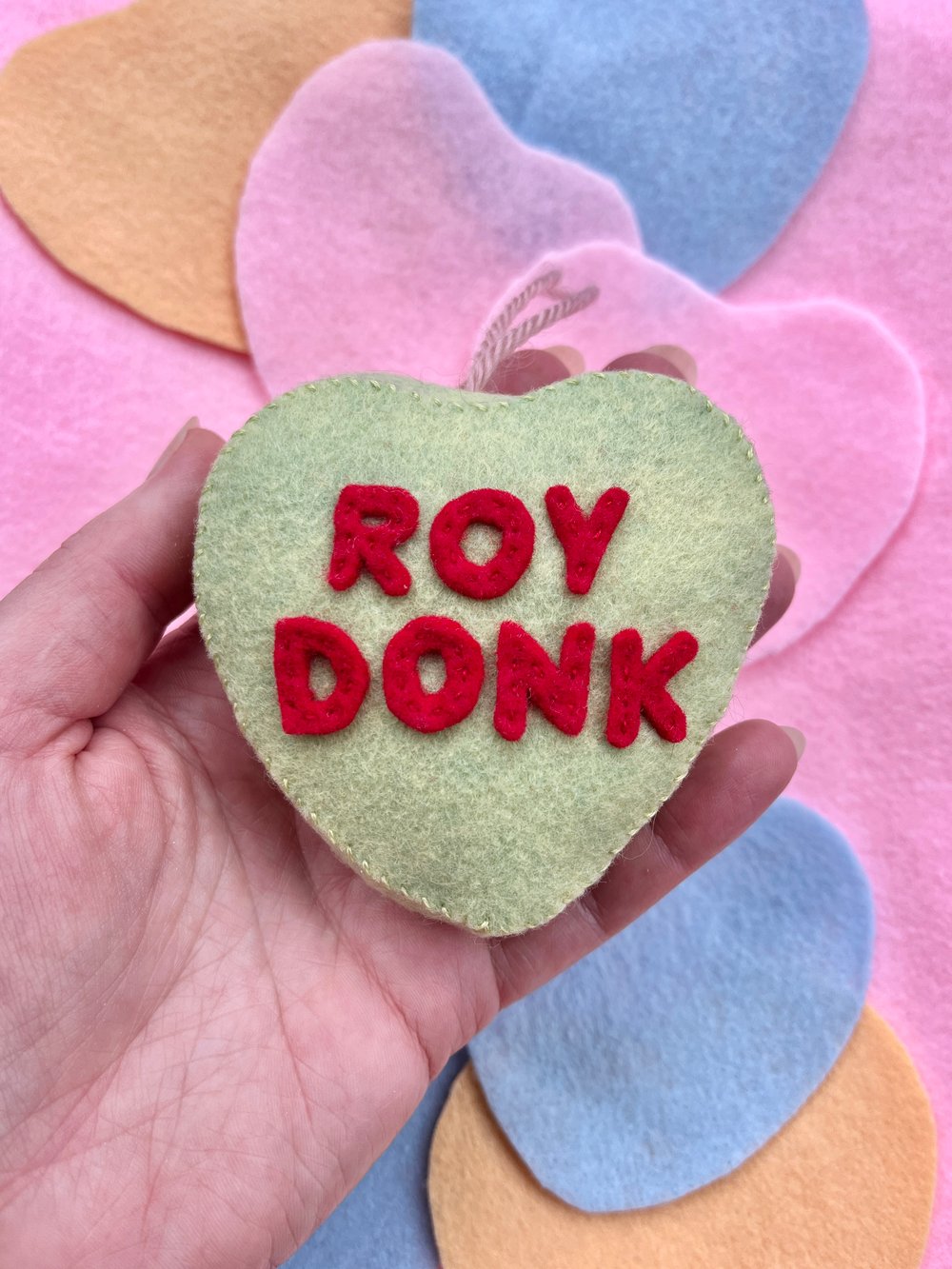 Image of Roy Donk Conversation Heart Ornament