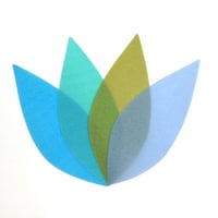 Image 2 of MINI (NURSERY SIZE) LEAF MOBILE: CLOUDBUSTING