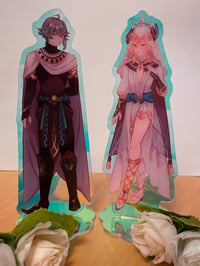 Image of Big Standees - Haikaveh King & Goddess of Flowers AU