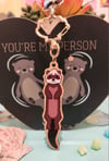 Ferret Wooden Charm