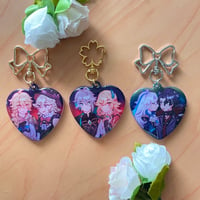 Image of Genshin Impact Heart Acrylic Charms