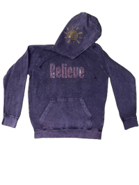 Believe Rhinestone Hoodie