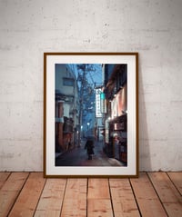 Image 1 of Fine Art - 20 copies / Signed - Nagano Snowing Alley 