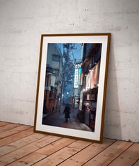 Image 2 of Fine Art - 20 copies / Signed - Nagano Snowing Alley 