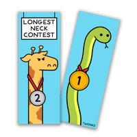 Image of Longest Neck Contest Bookmark
