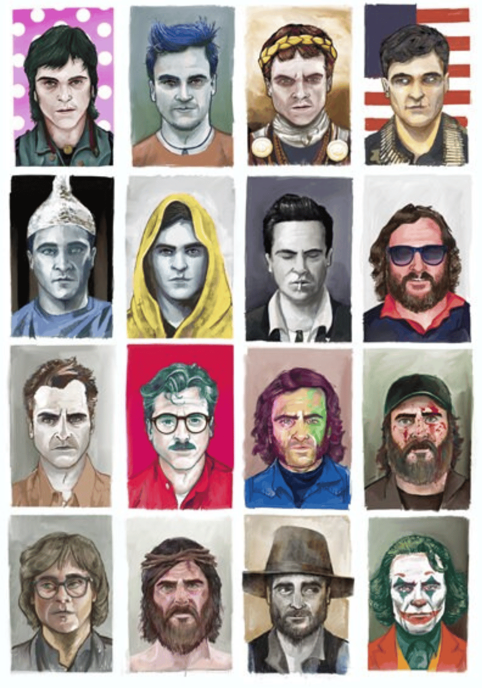 Image of The Faces of Joaquin - A3 Print