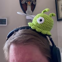 Brain Slug Wearable Amigirumi