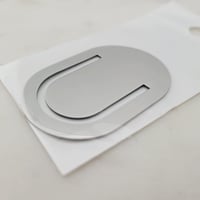 Image 5 of Metal Bookmark Blanks small Engravable Steel Bookmark Blanks for Laser Engraving - Pack of 7