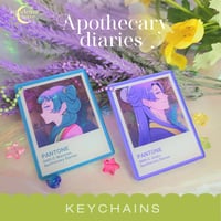 Image 1 of Apothecary Diaries - Jinmao Pantone Keychains