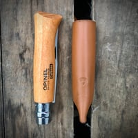 Image 1 of Leather Pouch and Opinel Knife - Seconds