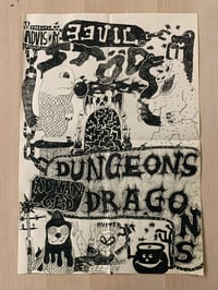Image 2 of Eevil Stöö - Advanced Dungeon & Dragon LP (Transparent Red) - Ennakkotilaus!