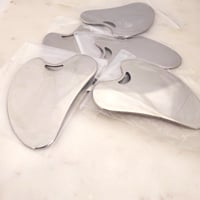 Image 1 of Gua Sha Blanks 5 Pack Steel Laser Engraving Blanks