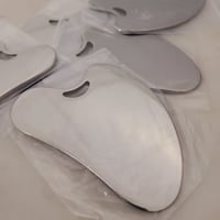 Image 4 of Gua Sha Blanks 5 Pack Steel Laser Engraving Blanks