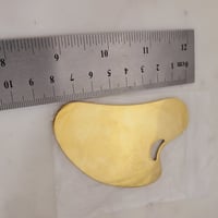 Image 4 of Gold Color Gua sha blanks for Laser Engraving -Pack of 5 