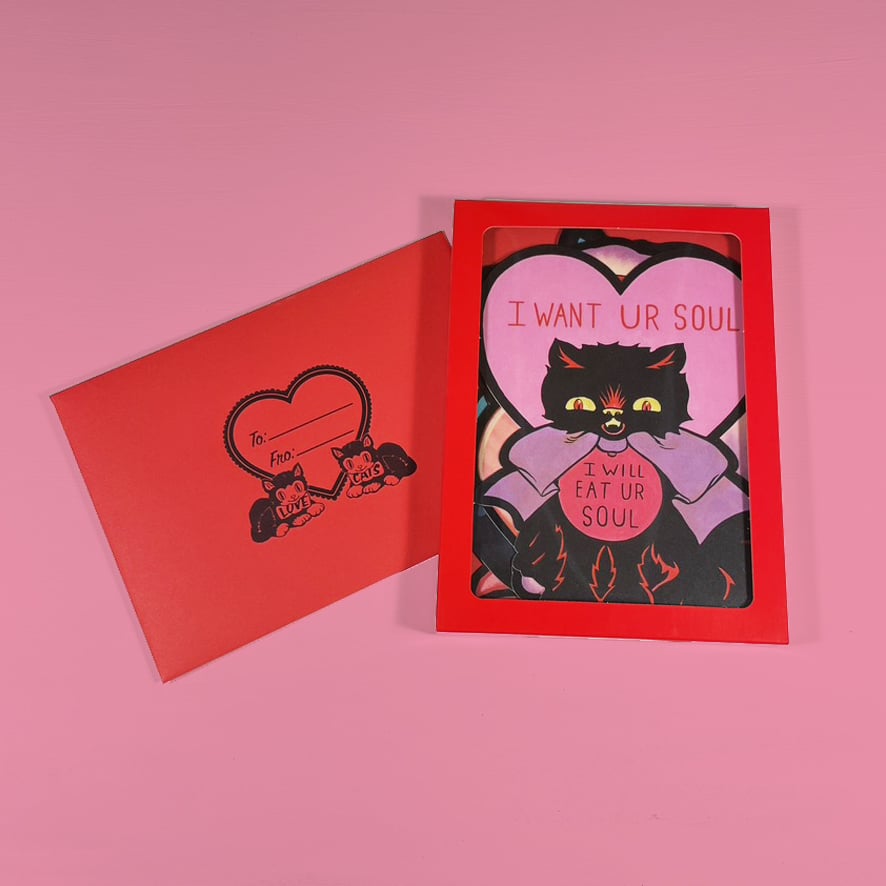 "Love Cats" Vol. 5 - Valentine card set