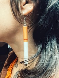 Image 2 of Cigarette Earrings