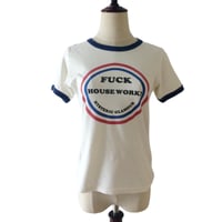 Image 3 of Hysteric Glamour Fxxk Housework ringer tee