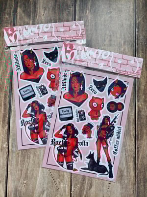 Image of Inferno pin buttons set N1