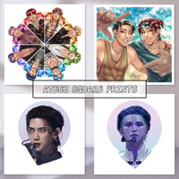 Image 1 of ATEEZ SQUARE PRINTS