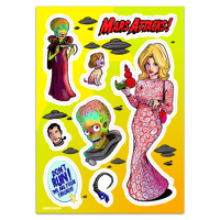 Image 1 of Mars Attacks! Sticker Sheet