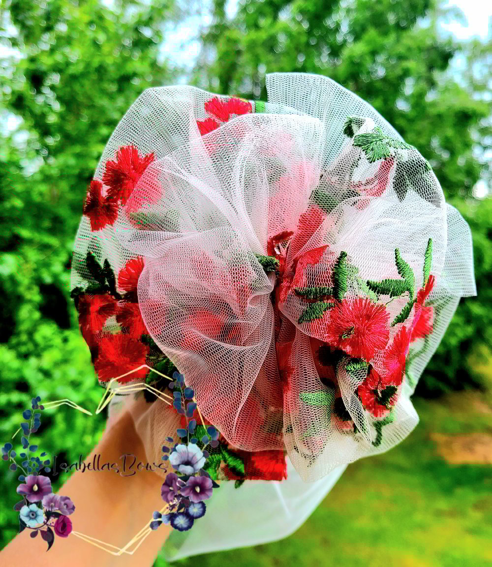 Image of Floral Mesh