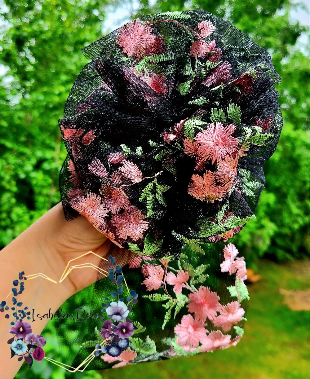 Image of Floral Mesh