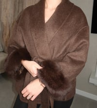 Image 3 of Milan Coat Brown