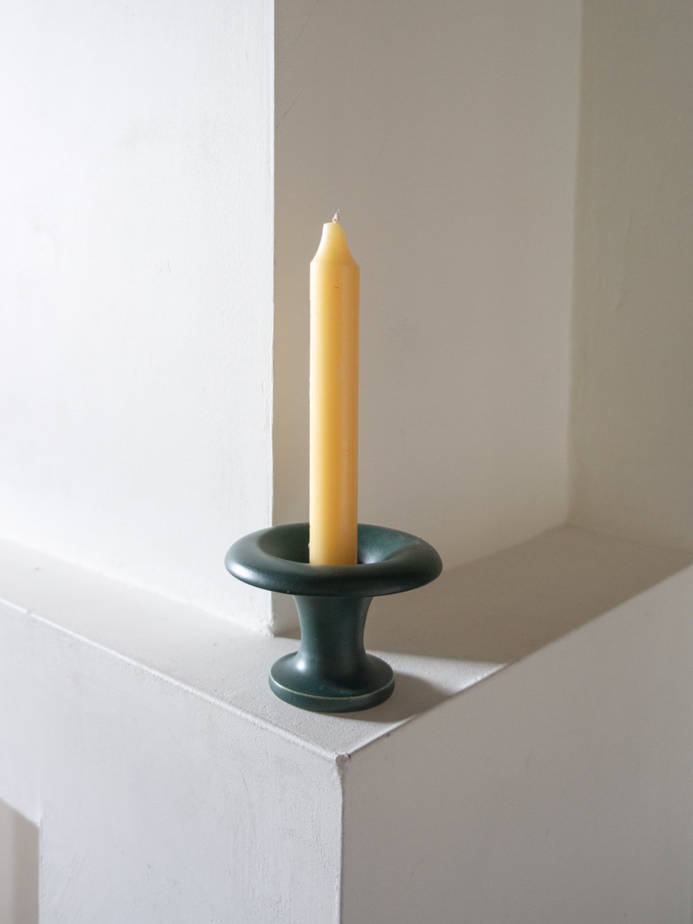 Image of green candleholder