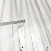 Image 3 of Laser Engraving Flat Bracelet Blanks Infinity Edge Style 4mm wide -10 in Pack Metal Stainless