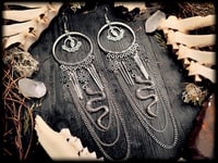 Image 1 of Shakaárii 1 - snake earrings