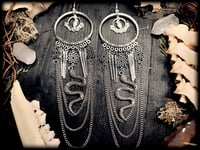 Image 4 of Shakaárii 1 - snake earrings