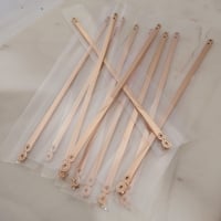 Image 3 of Laser Engraving Flat Rose Gold Bracelet Blanks Infinity Edge Style -10 Pack Metal Blanks 4mm wide