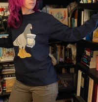 Image 2 of Long Sleeve Pigeon In Timbs T-Shirt