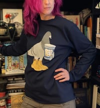 Image 3 of Long Sleeve Pigeon In Timbs T-Shirt