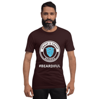 Image 4 of #Beardiful Bella Canva T-Shirt