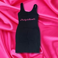 Pretty & Humble Signature Fitted Dress Black