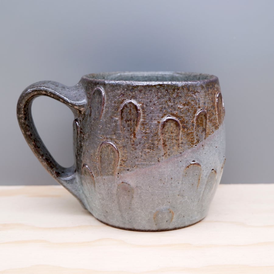 Image of Soda Fired Mug (crackle)